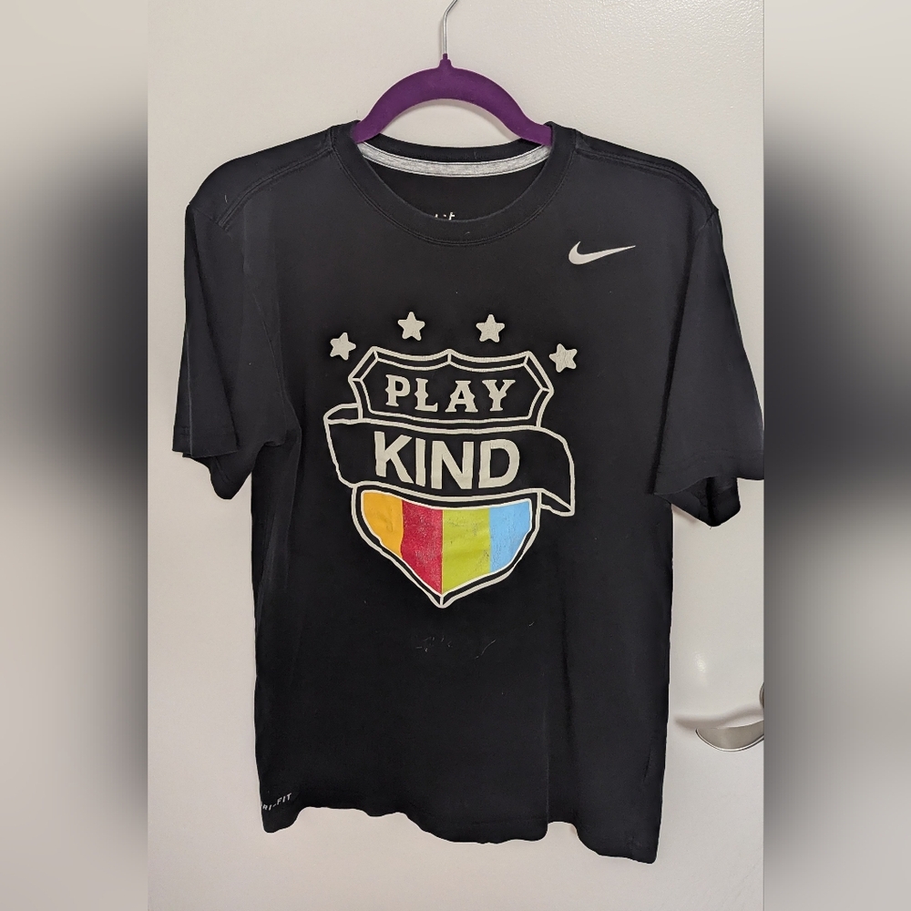Nike Dri-FIT Black Play Kind T-Shirt - Men's Small